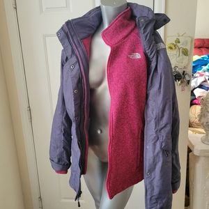 The North Face HyVent jacket triclimate Large